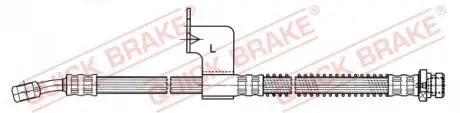 59937 Тормозной шланг QUICK BRAKE подбор по vin на Brocar