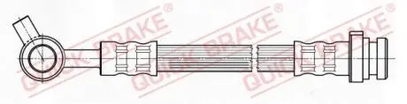 50054 Тормозной шланг QUICK BRAKE підбір по vin на Brocar