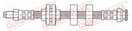 37904 Тормозной шланг QUICK BRAKE подбор по vin на Brocar