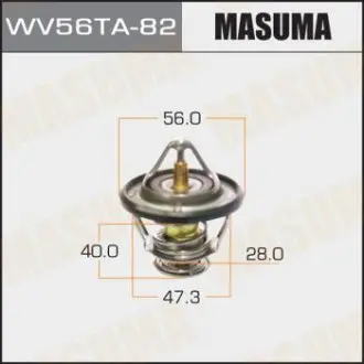 WV56TA82 Термостат WV56TA-82 SUBARU OUTBACK MASUMA подбор по vin на Brocar