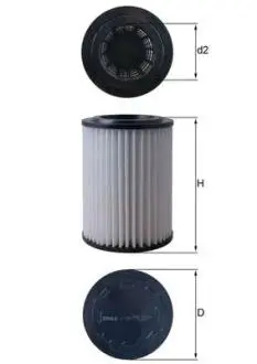 LX5363 Фільтр повітряний MAHLE / KNECHT подбор по vin на Brocar