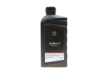 216247 Олива моторна Original Supra X SAE 0W20 (1 Liter) MAZDA підбір по vin на Brocar