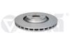 Диск тормозной передний Audi TT (06-14) вентилируемый (66151730401) VIKA
