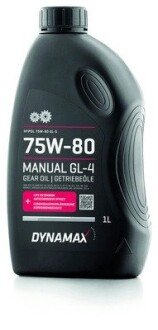 502722 Масло трансмісійне DYNAMAX HYPOL 75W80 GL 4 (1L) DYNAMAX підбір по vin на Brocar