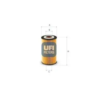 2524900 Фільтр масляний UFI підбір по vin на Brocar
