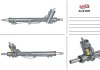 Рульова рейка з ГПК відновлена  Audi A6 97-04, Audi A6 04-11 AU216R