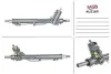 Рульова рейка з ГПК відновлена  Audi A6 97-04, Audi A6 04-11 AU216R