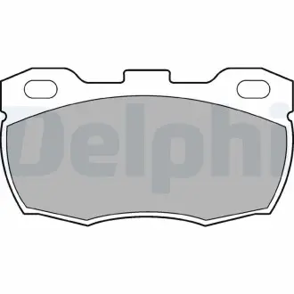 LP506 Гальмівні колодки, дискові DELPHI підбір по vin на Brocar