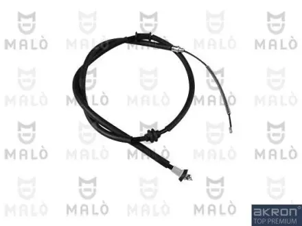 26821 Трос стоянкового гальма FIAT Fiorino 07-, Qubo 08-19; PEUGEOT Bipper 08-17; CITROEN Nemo 08-17 AKRON підбір по vin на Brocar