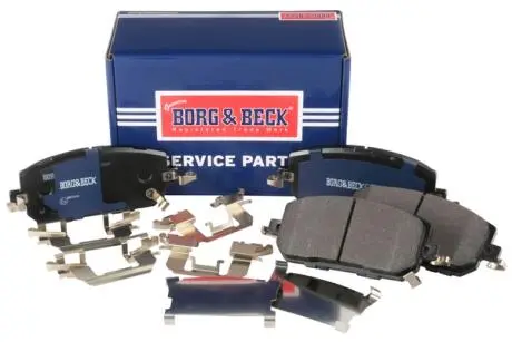 BBP2938 Гальмiвнi колодки дисковi BORG&BECK підбір по vin на Brocar