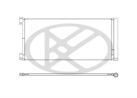 CD461295 Радіатор кондиціонера KOYO підбір по vin на Brocar