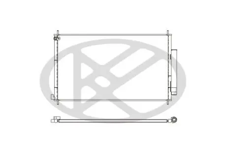 CD080607M Радиатор, охлаждения дивгателя KOYO подбор по vin на Brocar