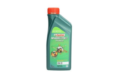 0W20MH1L Олива MAGNATEC HYBRID 0W20 (1L) CASTROL підбір по vin на Brocar