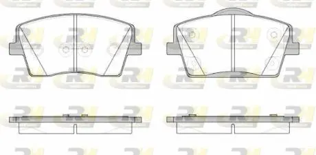 2182300 Гальмівні колодки дискові ROADHOUSE підбір по vin на Brocar