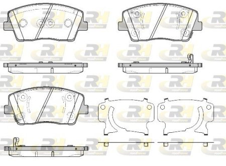 2181102 Гальмівні колодки дискові ROADHOUSE підбір по vin на Brocar