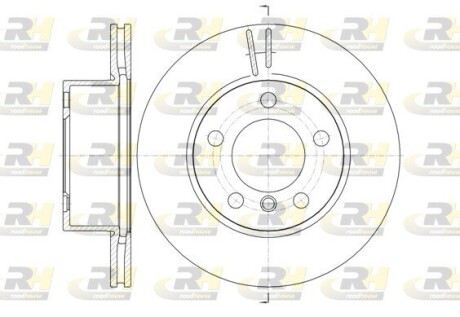 6144810 Гальмівний диск ROADHOUSE підбір по vin на Brocar