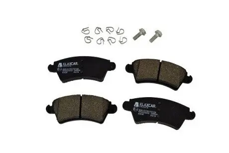 24864Z КОЛОДКИ ТОРМОЗН. P206 AV Bosch WVA (23332) KLAXCAR FRANCE підбір по vin на Brocar