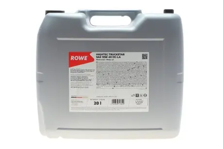 20028020099 Олива моторна HIGHTEC TRUCKSTAR SAE 10W-40 HC-LA (20 L) ROWE подбор по vin на Brocar