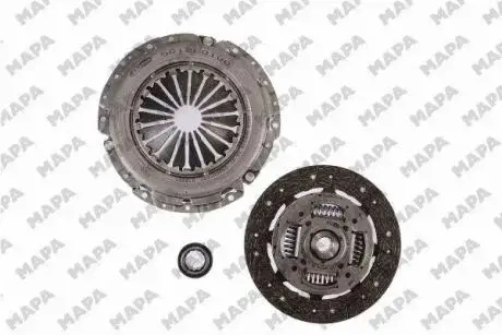 000220900 К-кт зчеплення WV/Audi/Seat 1,6/1,6 FSI 02- Caddy 2.0Sdi 05- MAPA підбір по vin на Brocar