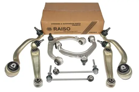 RL776417BKIT Комплект важелів передньої підвіски BMW X5 (E70)/X6 (E71/E72) 06-14 RAISO підбір по vin на Brocar
