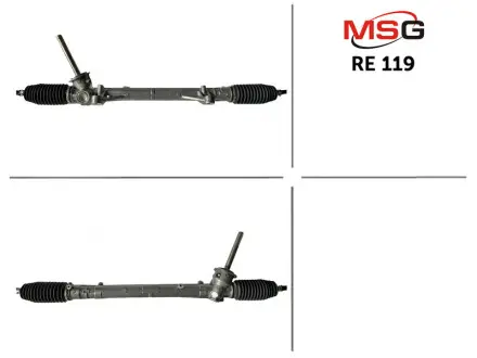 RE119 Рульова рейка без ГПК нова Renault Modus 04-08, Renault Clio III 05-12 MSG підбір по vin на Brocar
