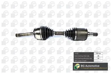 DS9100 Піввісь BGA підбір по vin на Brocar