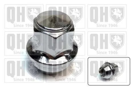 QWN104 Гайка колеса M12x1,5mm ключ 19 QUINTON HAZELL підбір по vin на Brocar
