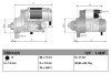 DSN1225 Стартер DENSO підбір по vin на Brocar