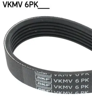 VKMV6PK1662 Поліклиновий ремінь SKF підбір по vin на Brocar