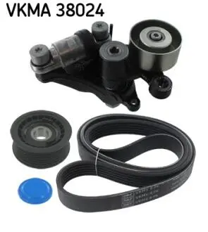VKMA38024 Поліклиновий ремінь SKF підбір по vin на Brocar