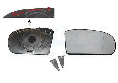 3032838 Наружное зеркало VAN WEZEL підбір по vin на Brocar