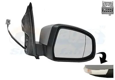 1866808 Наружное зеркало VAN WEZEL підбір по vin на Brocar