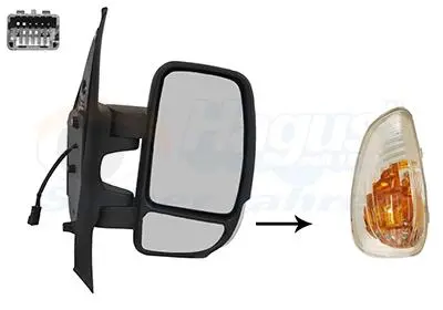 3799808 Наружное зеркало VAN WEZEL подбор по vin на Brocar