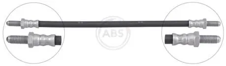 SL1058 Тормозной шланг A.B.S. підбір по vin на Brocar