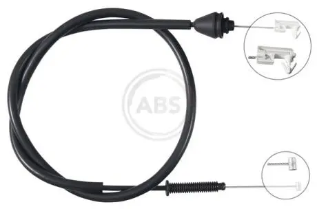 K37610 Тросик газа A.B.S. подбор по vin на Brocar