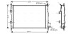 DN2361 Радиатор, охлаждения дивгателя AVA COOLING підбір по vin на Brocar