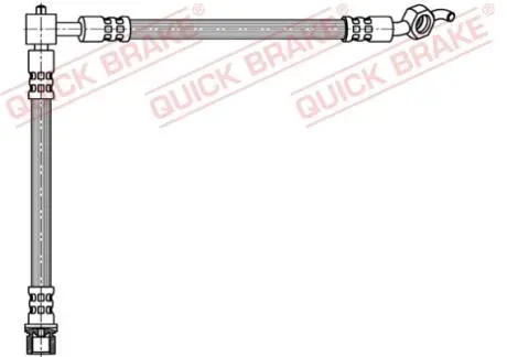 58814 Тормозной шланг QUICK BRAKE підбір по vin на Brocar