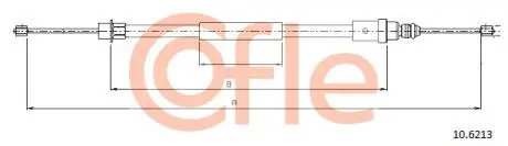 92106213 Трос, стояночная тормозная система COFLE подбор по vin на Brocar