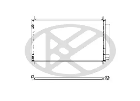 CD010613M Радиатор, охлаждения дивгателя KOYO підбір по vin на Brocar