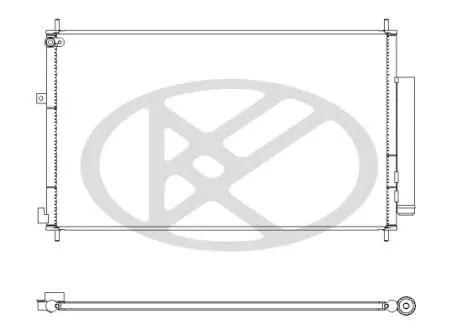 CD080929M Радиатор, охлаждения дивгателя KOYO подбор по vin на Brocar