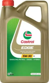 15F7EC Олива EDGE 5W-30 C3 (5L) CASTROL підбір по vin на Brocar