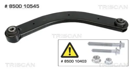 850010545 Важіль підвіски TRISCAN подбор по vin на Brocar