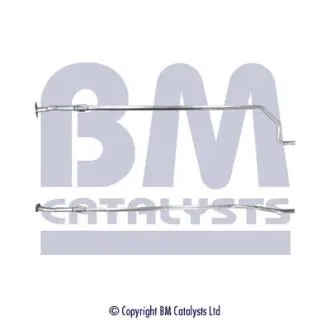 BM50107 Труба выхлопного газа BM CATALYSTS підбір по vin на Brocar
