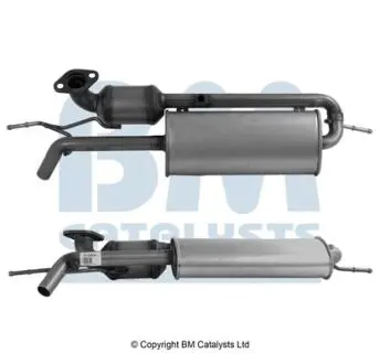 BM91590H Катализатор BM CATALYSTS подбор по vin на Brocar