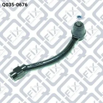 Q0350676 Накінечник рульової тяги (лівий) Q-FIX підбір по vin на Brocar