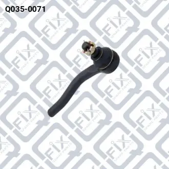 Q0350071 Накінечник рульової тяги (лівий) Q-FIX подбор по vin на Brocar