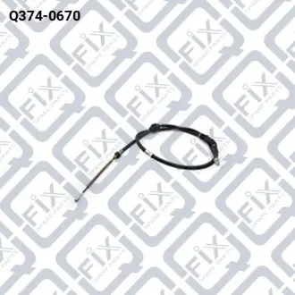 Q3740670 Трос гальма стоянки (правий) Q-FIX подбор по vin на Brocar