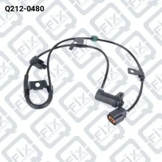Q2120480 ДАТЧИК ABS ЗАДНИЙ ЛЕВЫЙ Q-FIX підбір по vin на Brocar