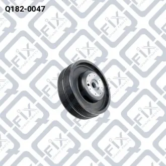 Q1820047 Шків коленвалу Q-FIX подбор по vin на Brocar