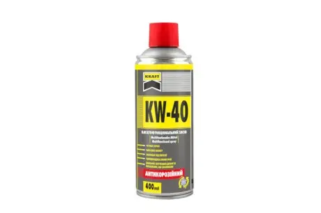 KF002 Універсальне мастило KW-40 (400ml) KRAFT підбір по vin на Brocar
